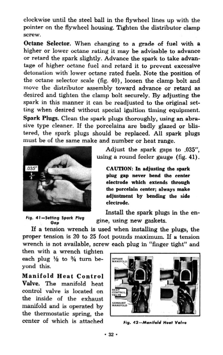 1954 Chevrolet Trucks Operators Manual Page 44